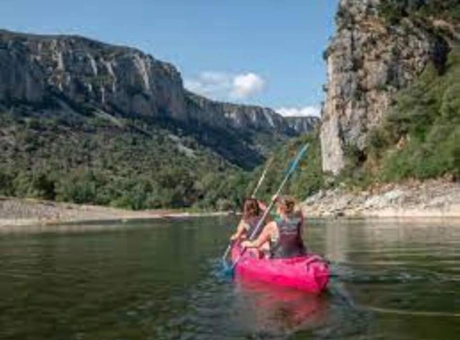 La O'Liso Gorges De L'Ardeche Villa Salavas Exterior foto